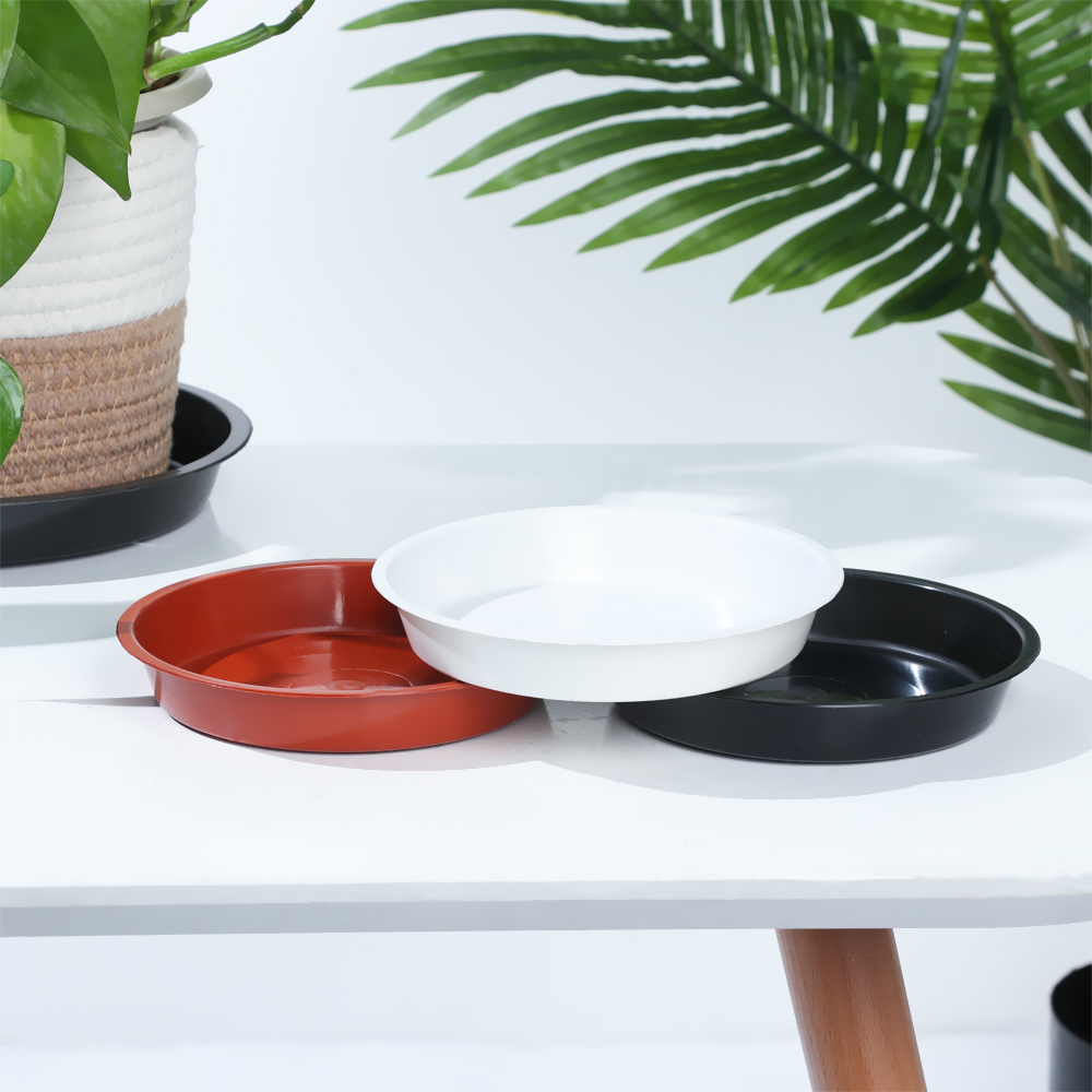 Drip Tray Saucer - Plateaux d'égouttement en plastique durable de