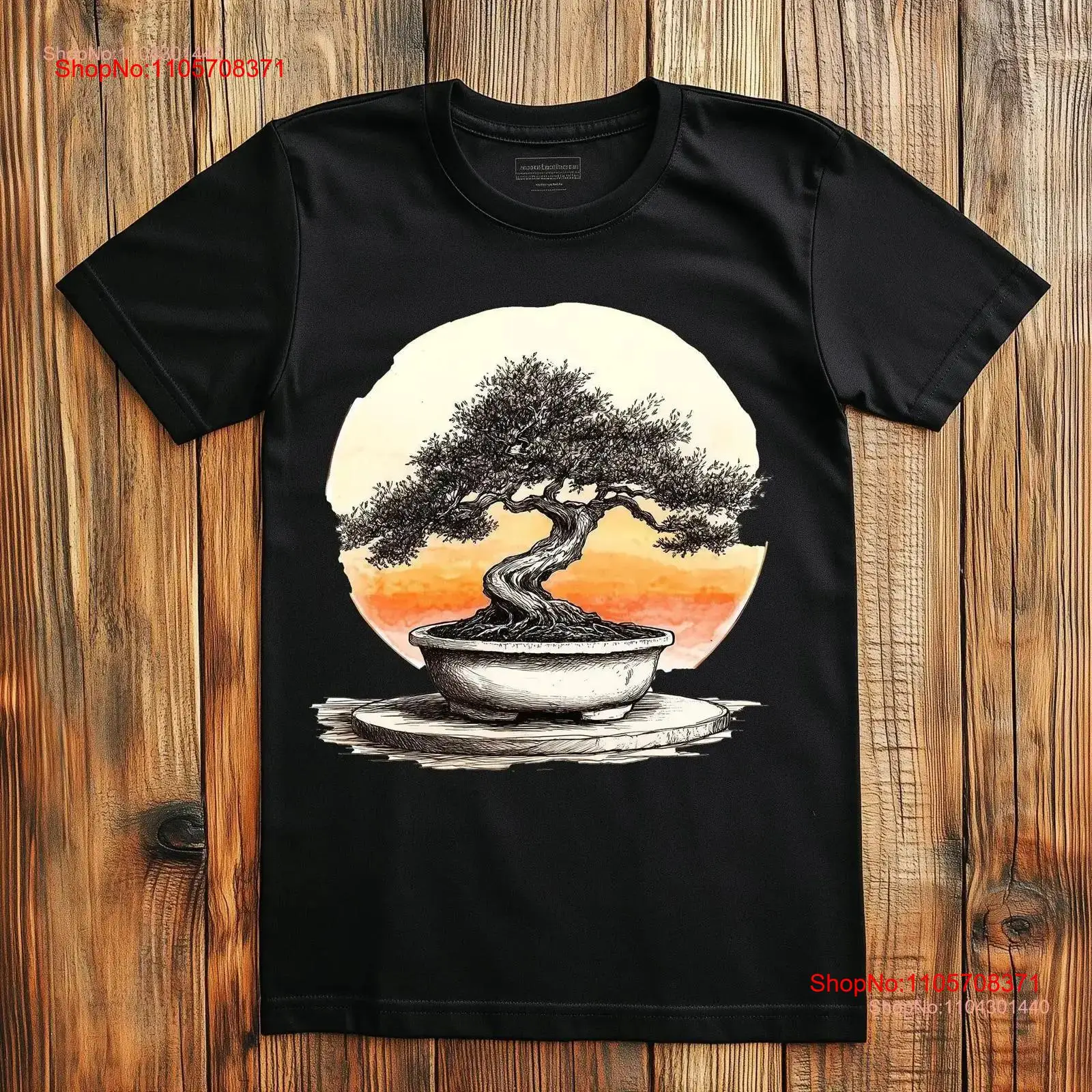 Bonsai Tree Zen Garden - T-shirt Bonsaï Japonais, Art de la