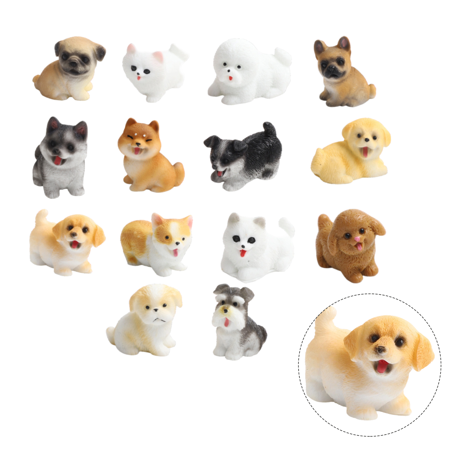Figurine de chien miniature po - Bonsai Garden Set Up avis et prix