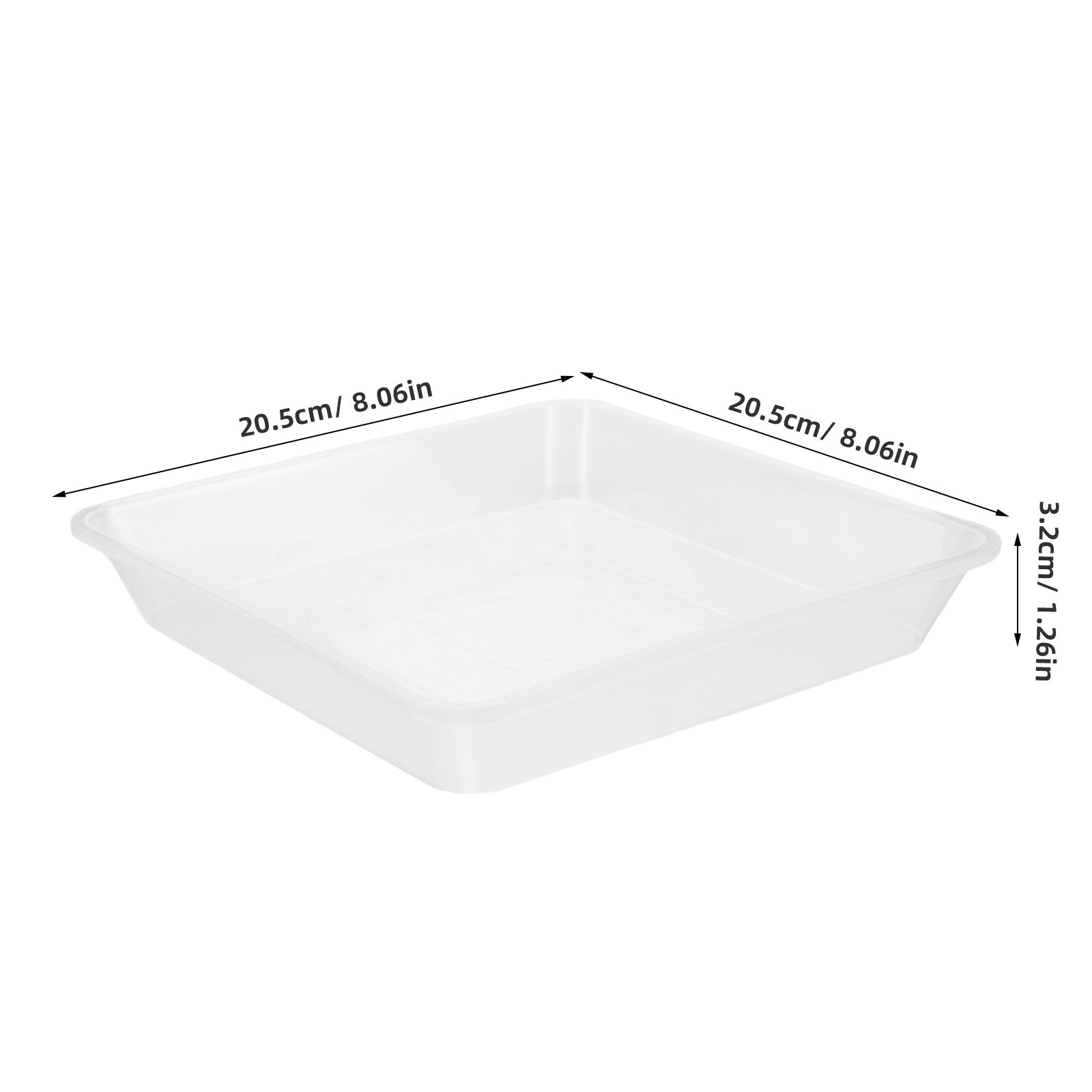 Lot de 4 soucoupes carrées tra - Drip Tray Saucer avis et prix
