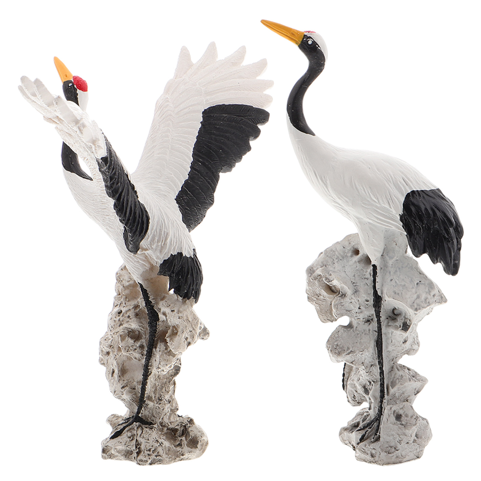 2 Statues de Grues Élégantes,  - Bonsai Garden Set Up avis et prix