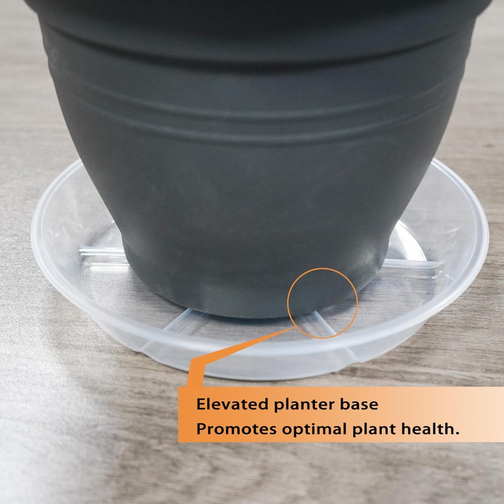 Lot de 6 soucoupes transparent - Drip Tray Saucer avis et prix