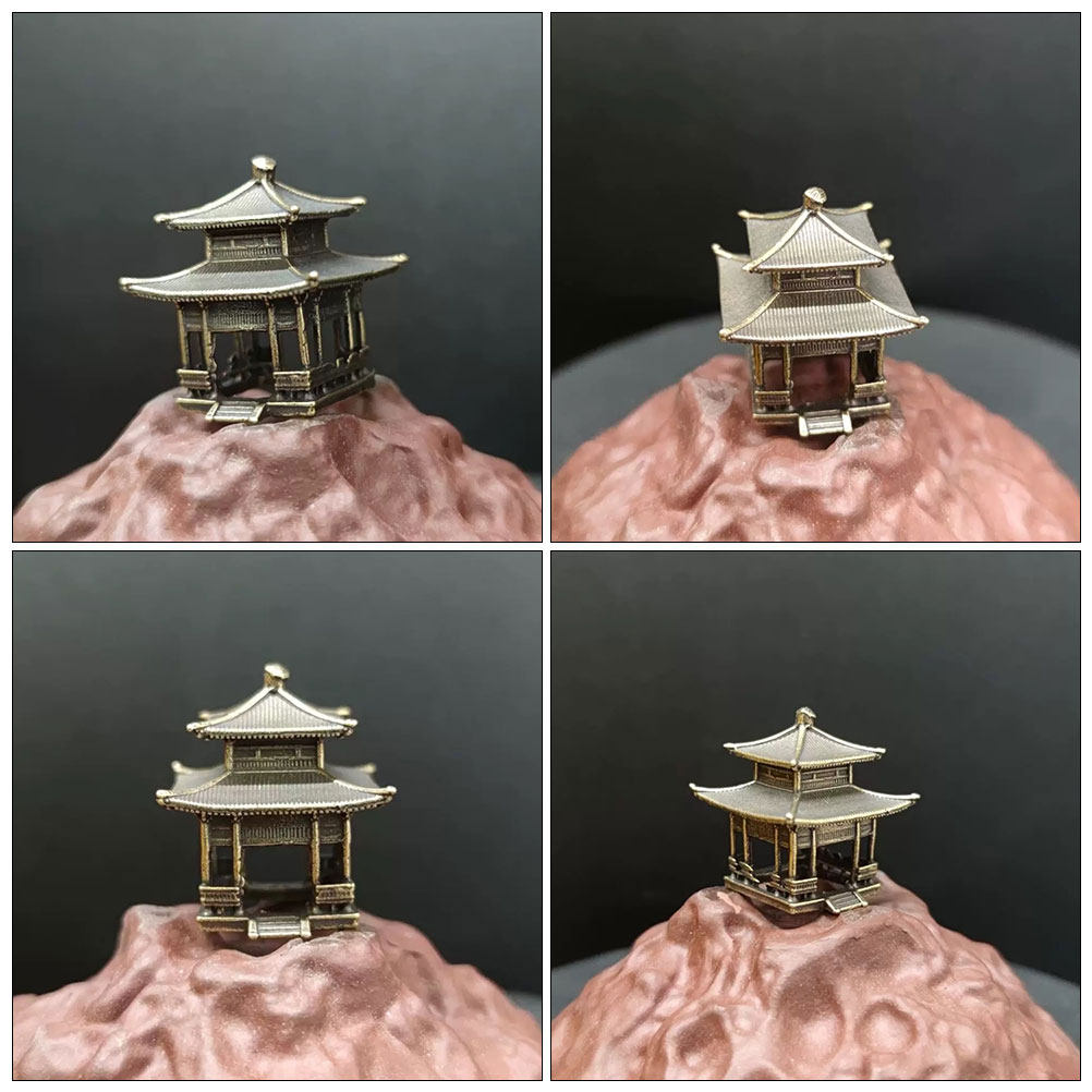 Ornement de pavillon en laiton - Bonsai Garden Set Up avis et prix