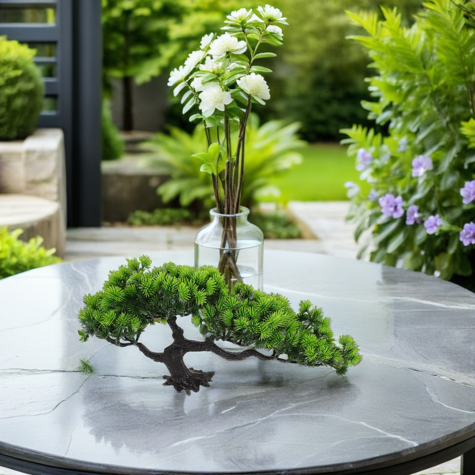 2 Pièces d'arbres artificiels  - Bonsai Garden Juniper avis et prix