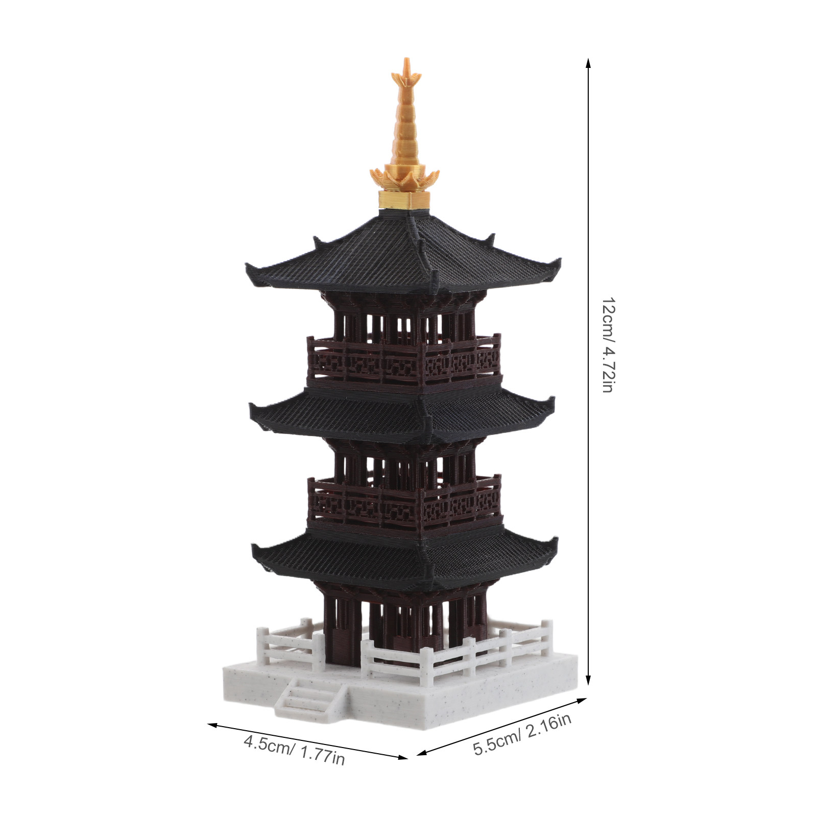 Sculpture miniature de pagode  - Bonsai Garden Set Up avis et prix